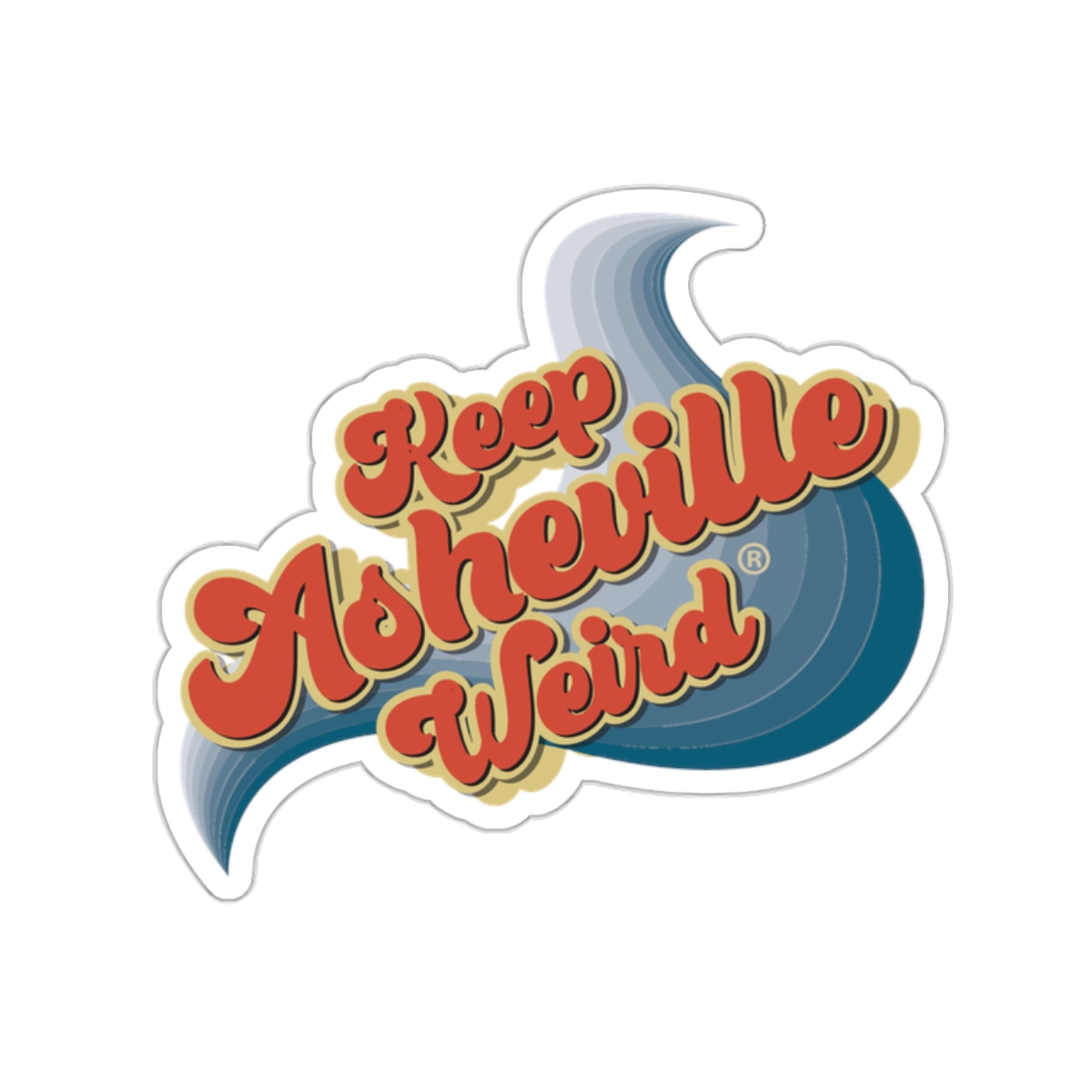 Keep Asheville Weird® Decal 20