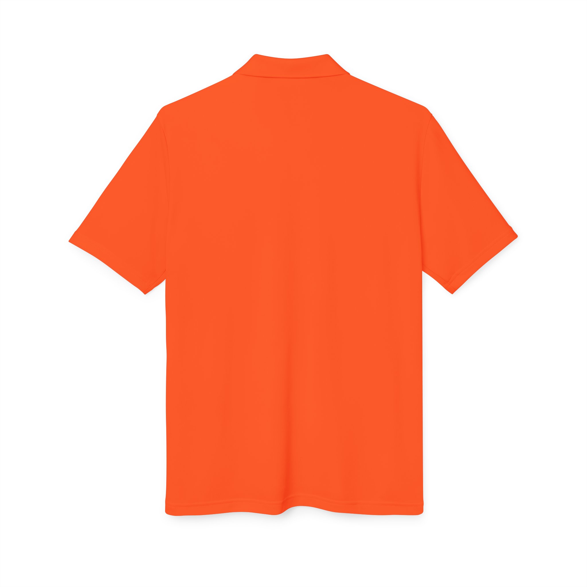 The Kings Painting Co. Performance Polo by Under Armour® (White Logo) is displayed from the back against a white background.